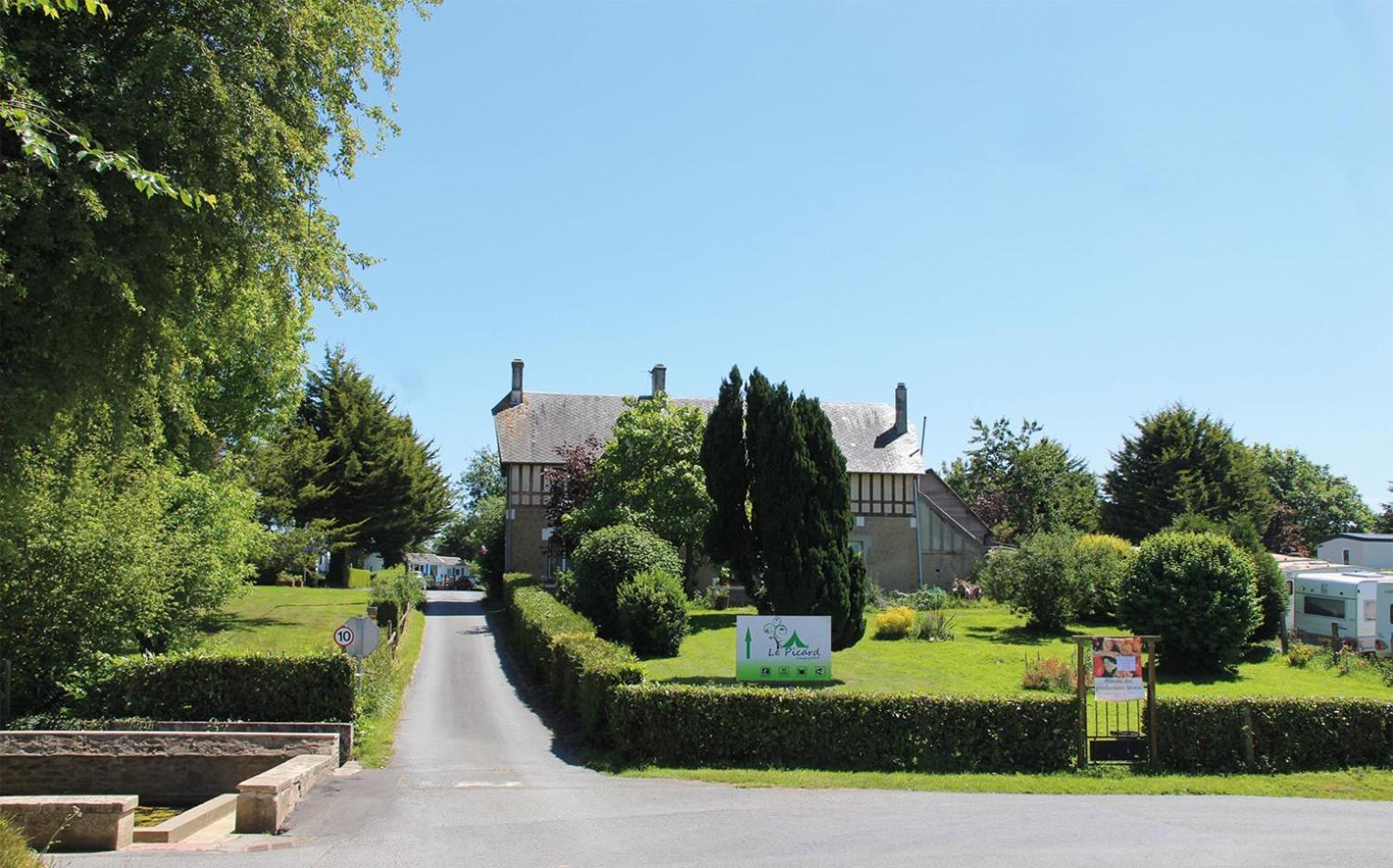 Camping Le Picard Tournieres Exteriér fotografie